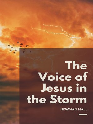 cover image of The Voice of Jesus in the Storm